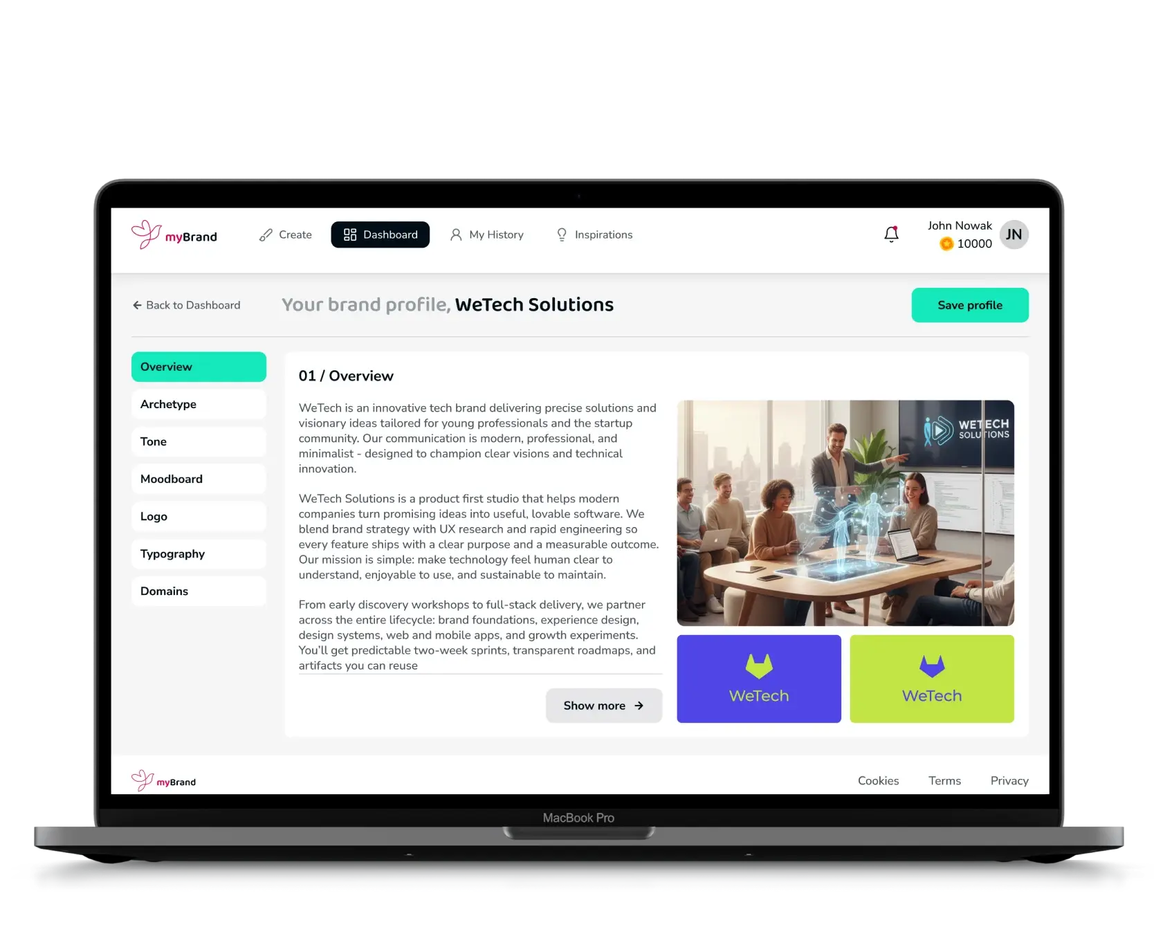 Generated Brand Profile